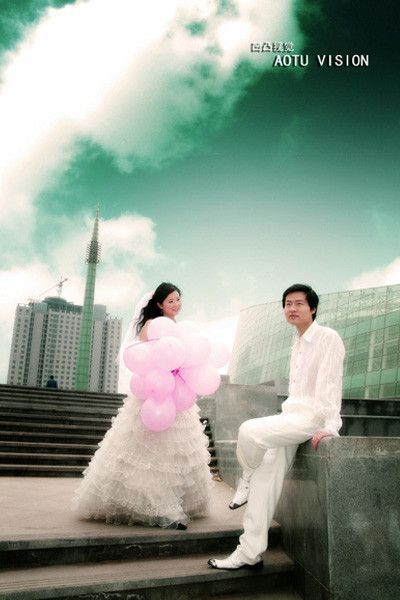 唯美婚纱照出来2