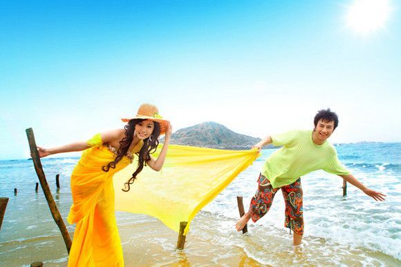 青春婚纱摄影之夏威夷之恋1