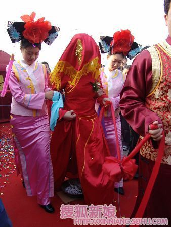 古香古色的传统婚礼1