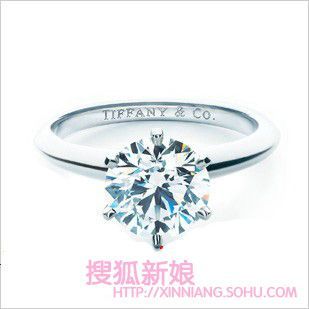 闪耀tiffany情侣戒指发布2