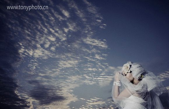 唯美的户外婚纱摄影照片10