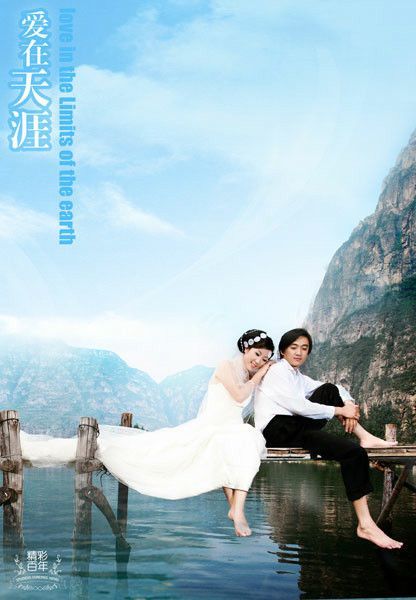 水上婚纱照-爱在天涯5