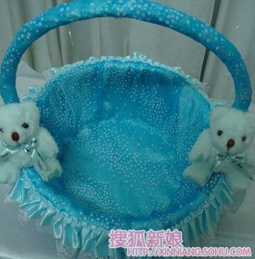教你自制浪漫喜糖篮1