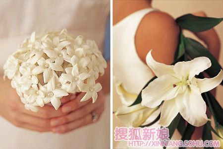 十六种风格的手捧花 总有适合你的3