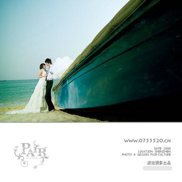 纯美婚纱照之白色恋人6