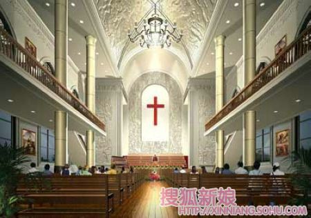 北京教堂婚礼地点推荐——崇文门教堂1