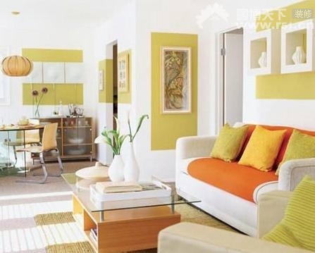 用色彩营造温暖新居1