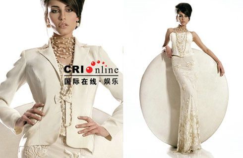 2010罗马式浪漫婚纱推荐6