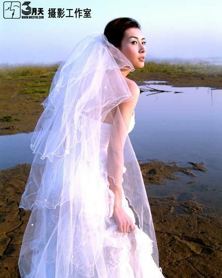 户外纯美婚纱照推荐——i feel u5