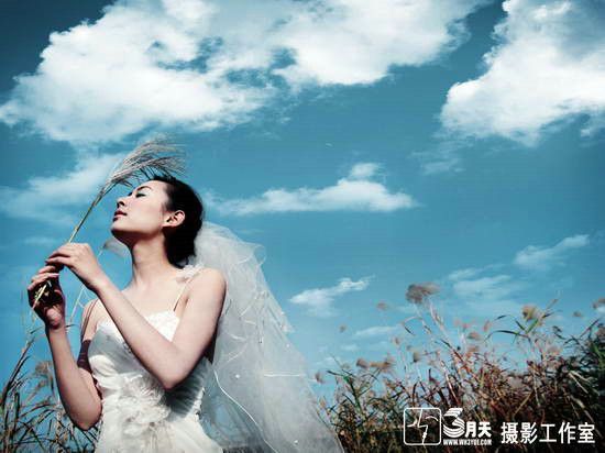 户外纯美婚纱照推荐——i feel u6