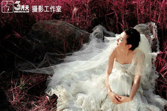 户外纯美婚纱照推荐——i feel u10