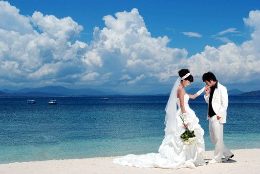 浪漫海边婚纱样片欣赏-镜界1
