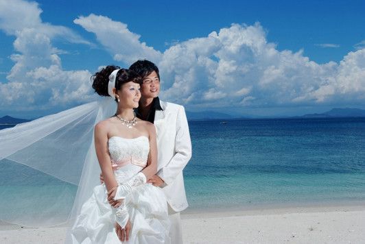 浪漫海边婚纱样片欣赏-镜界3
