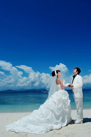 浪漫海边婚纱样片欣赏-镜界5