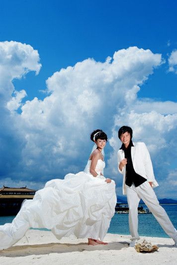 浪漫海边婚纱样片欣赏-镜界7