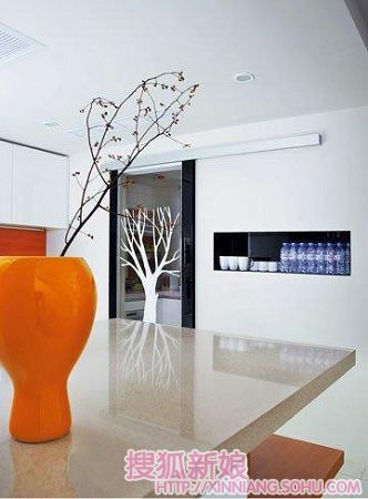 简洁白色打造80后新居2