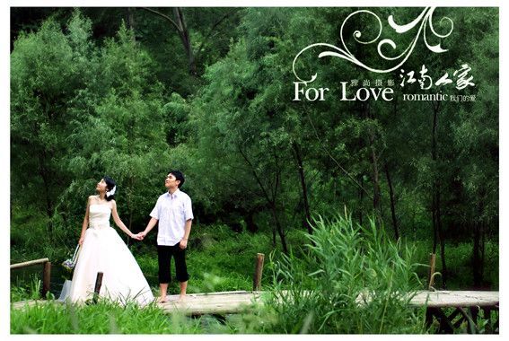 精品婚纱摄影推荐-love江南人家8