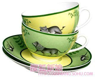 爱马仕青花瓷系列茶具2