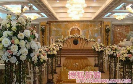 韩国风格的婚宴场地布置方法3
