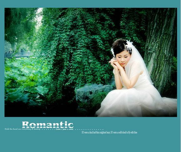 丛林浪漫婚纱摄影之romantic1