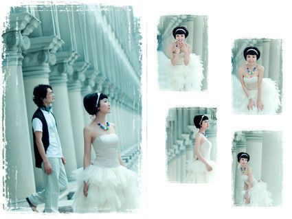 外景婚纱照——哥特式爱情4