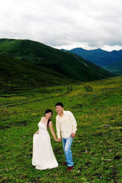 田间婚纱写真之情定伍须海1