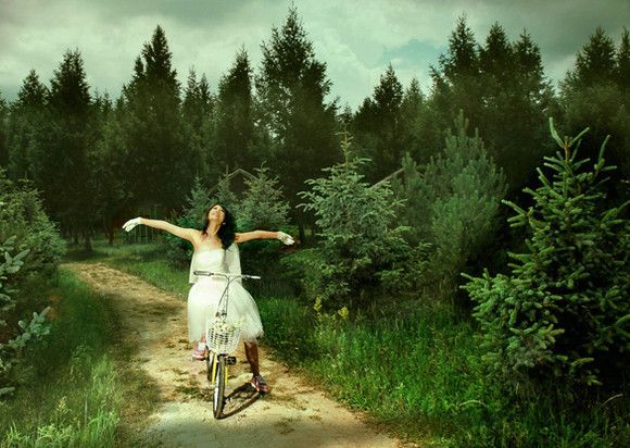 欧洲风格婚纱写真外景4